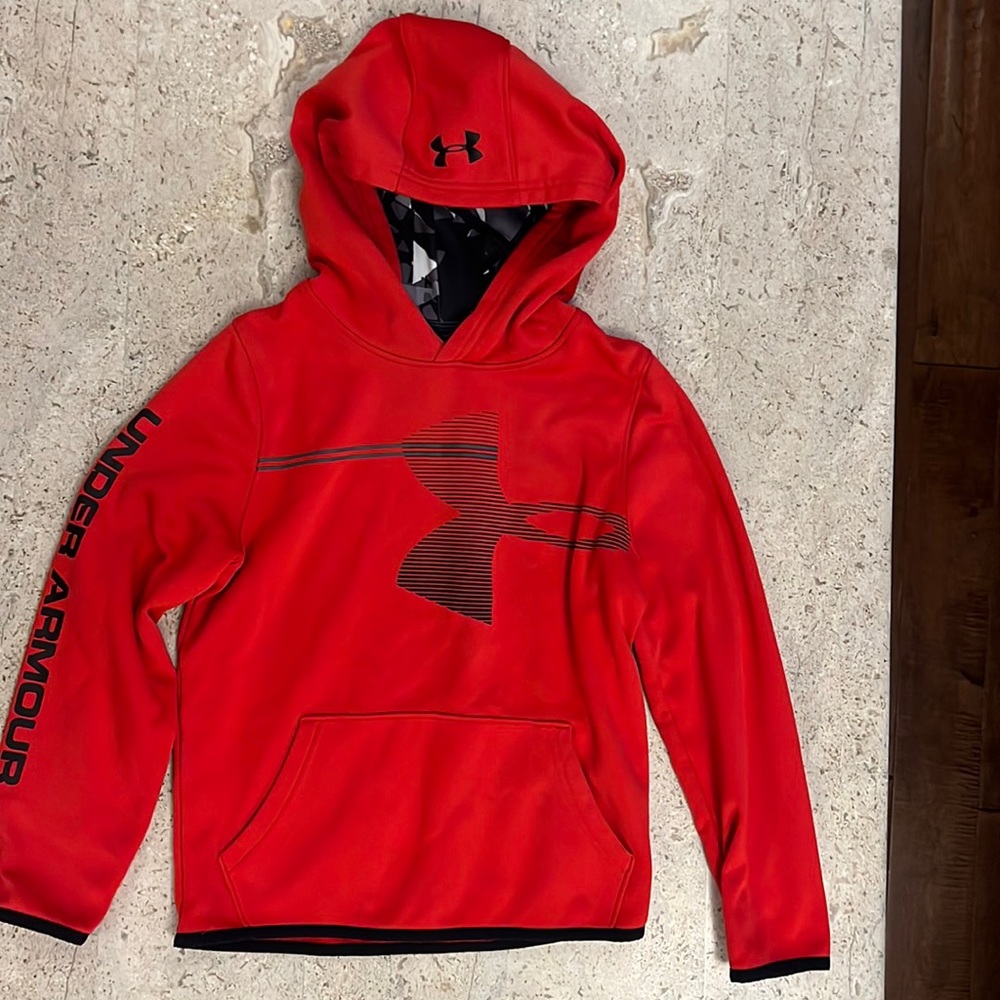 Youth small under armour cold gear loose fit hoodie